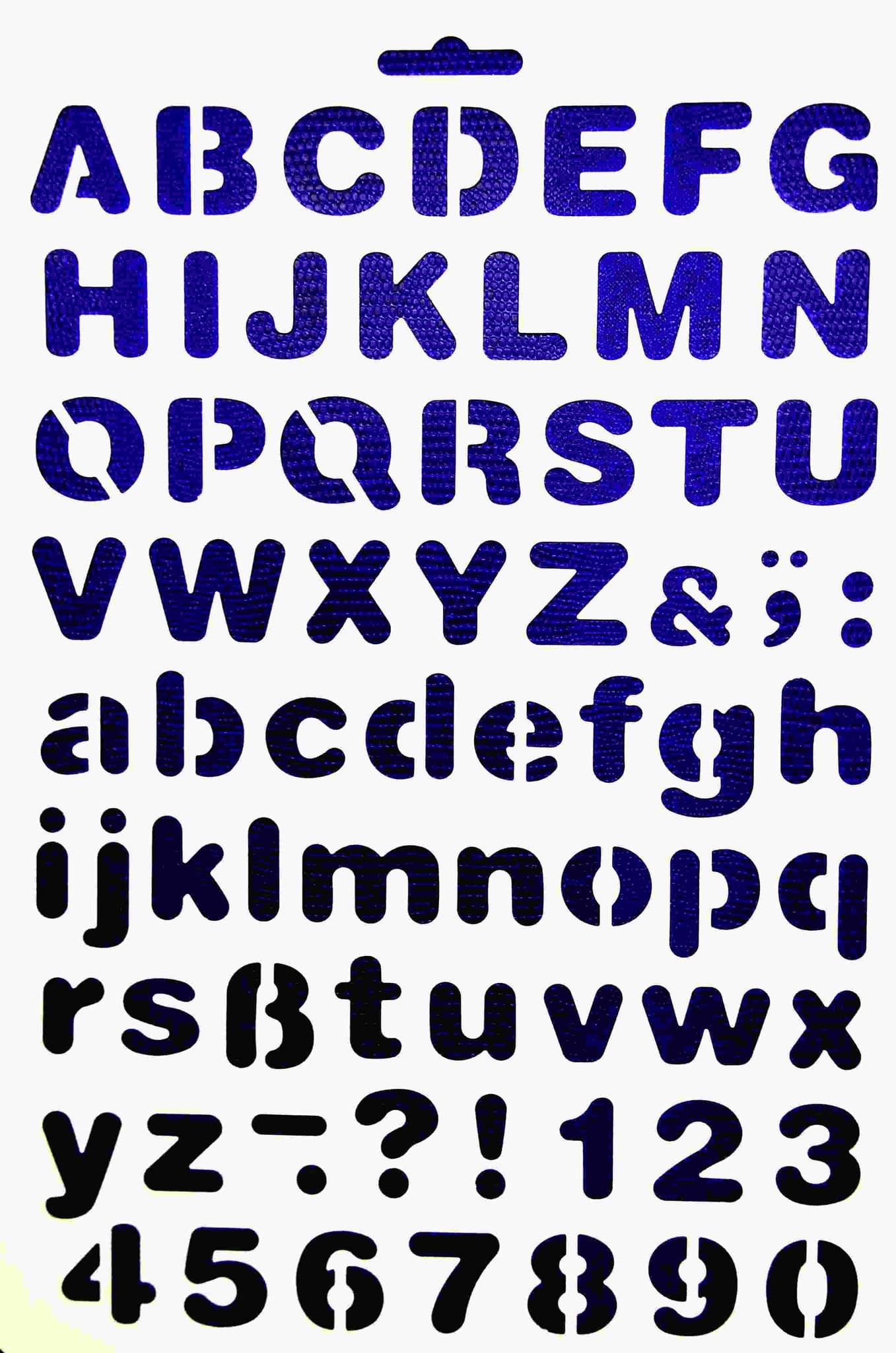 Imported A4 Size Stencils - 14