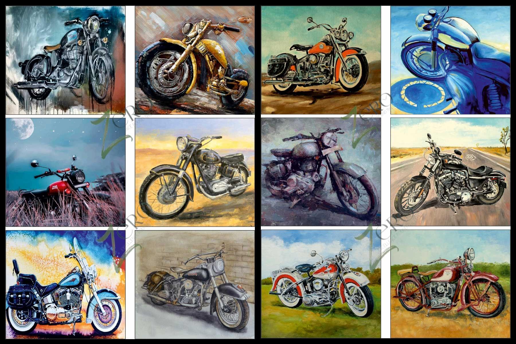 Brand Zero Luxury Speciality Decoupage Paper - Riders