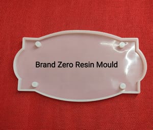 Brand Zero Silicon Moulds - Nameplate Design 2