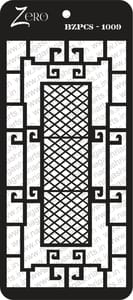 Brand Zero Pratibimb Craft Stencil - Code: BZPCS-1009
