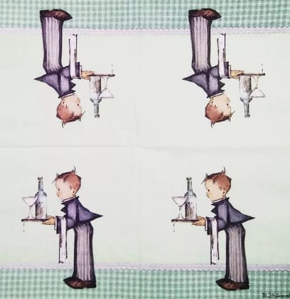 Decoupage Napkin / Tissue papers - 33cm by 33cm - GT1006