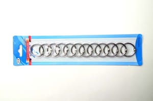 Scrapbooking Binder Rings - 18mm- Pack of 12 Rings