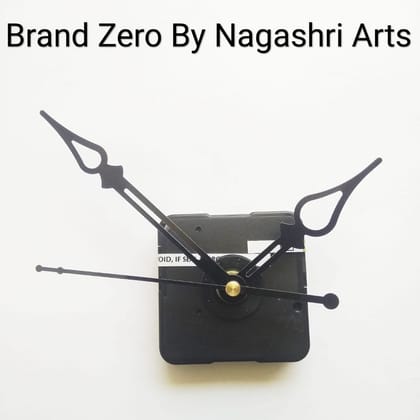 Wall Clock Movements (Machine with the Black Hands) - Design 4