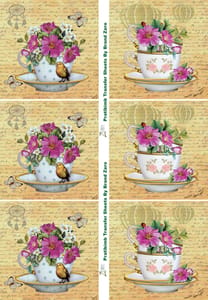 Brand Zero Pratibimb Transfer Sheets - Birdies