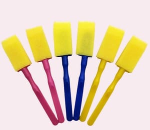 Sponges with stick- Pack of 6