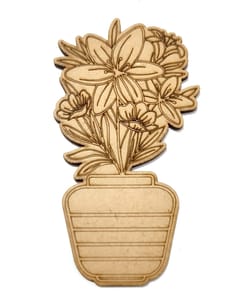 Brand Zero Pre Marked MDF Base - Design 3001 - Select Your Preference Of Size & Thickness