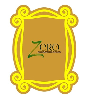 Brand Zero MDF Friends Frame Fridge Magnet Design - Select Your Size