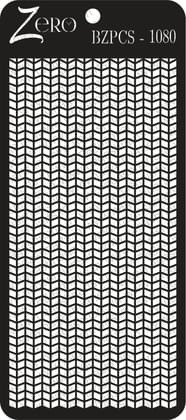 Brand Zero Pratibimb Craft Stencil - Code: BZPCS-1080 - Select Your Preferred Size