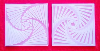 Brand Zero Silicon Moulds - Coaster 3