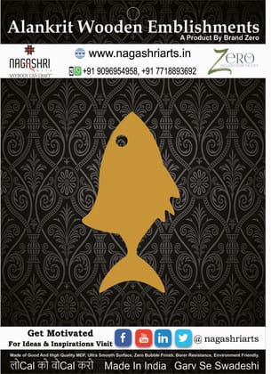 Brand Zero MDF Chopping Board Design 103 - Select Your Preference Of Size & Thickness