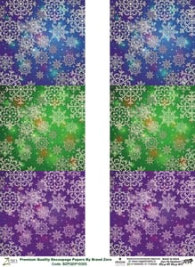 Brand Zero Premium Quality Decoupage Paper Pack of Two - Design Code: BZPQDP10305