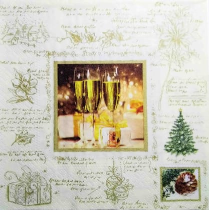 Decoupage Napkin / Tissue papers - 25cm*25cm - GT3234