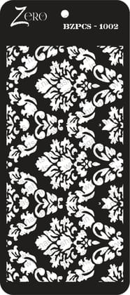Brand Zero Pratibimb Craft Stencil - Code: BZPCS-1002