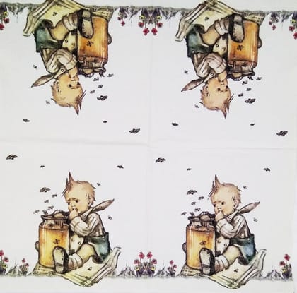 Decoupage Napkin / Tissue papers - 33cm by 33cm - GT1094