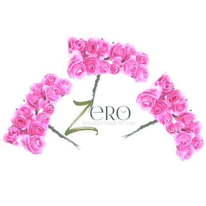 Bunch of 36 Pcs Hand Made Paper Flower - Baby Pink Color Bunch of 36 Pcs Hand Made Paper Flower - Baby Pink Color