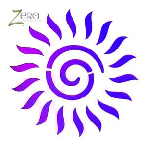 Imported Stencils- 5"*5"- Floral Graphic Mandala Design Background 15