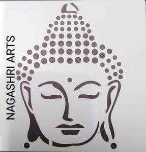 Imported Stencil Buddha - 6 * 6 Inches