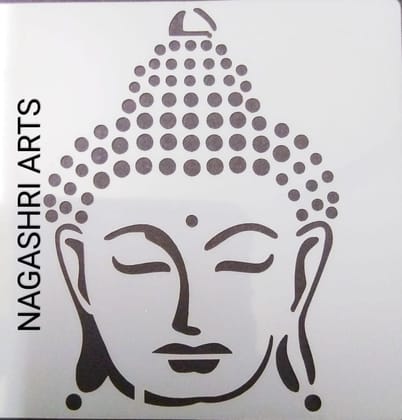 Imported Stencil Buddha - 6 * 6 Inches