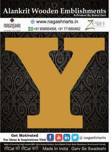 Brand Zero Alphabets, Numbers, Monograms - Upper Case Y - CLBBT Font - Select Your Preference