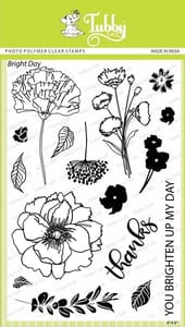Tubby Craft Stamp - BRIGHT DAY