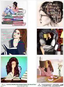 Brand Zero Luxury Speciality Decoupage Paper - BZLQDP11001