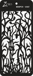 Brand Zero Pratibimb Craft Stencil - Select Your Preferred Size - Code: BZPCS-1017
