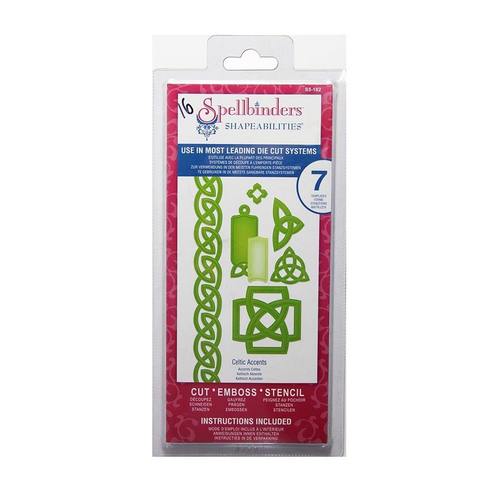 SPELLBINDERS SHAPEABILITIES CELTIC ACCENTS DIE