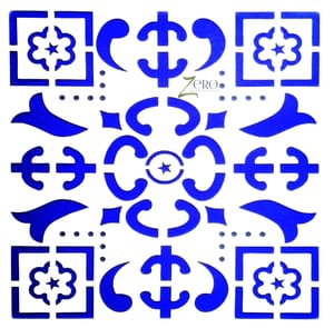 Imported Stencils- 5"*5"- Pattern Background 2