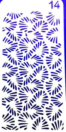 Imported Stencils- 4"*8"- Design 14