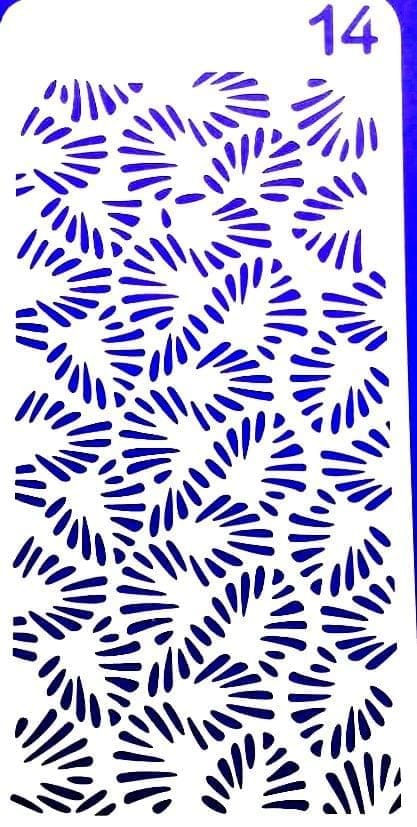 Imported Stencils- 4"*8"- Design 14