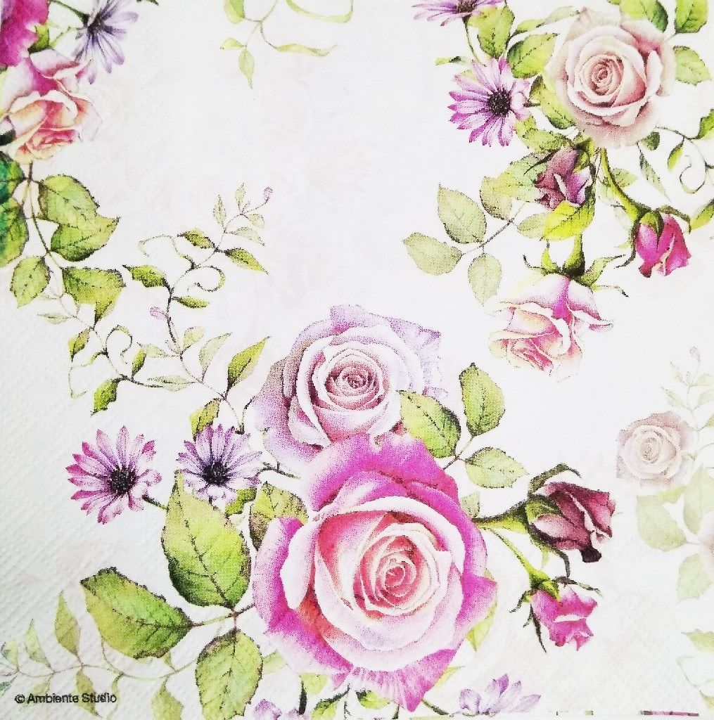 Decoupage Napkin / Tissue papers - 33cm by 33cm - GT1101