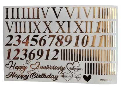 3 D Embossed Mantra Design Sticker 8 - A5 Size 3 D Embossed Mantra Design Sticker 8 - A5 Size