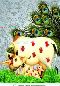 Brand Zero Pratibimb Transfer Sheets -  Pichwai 2