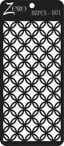 Brand Zero Pratibimb Craft Stencil - Code: BZPCS-1071 - Select Your Preferred Size