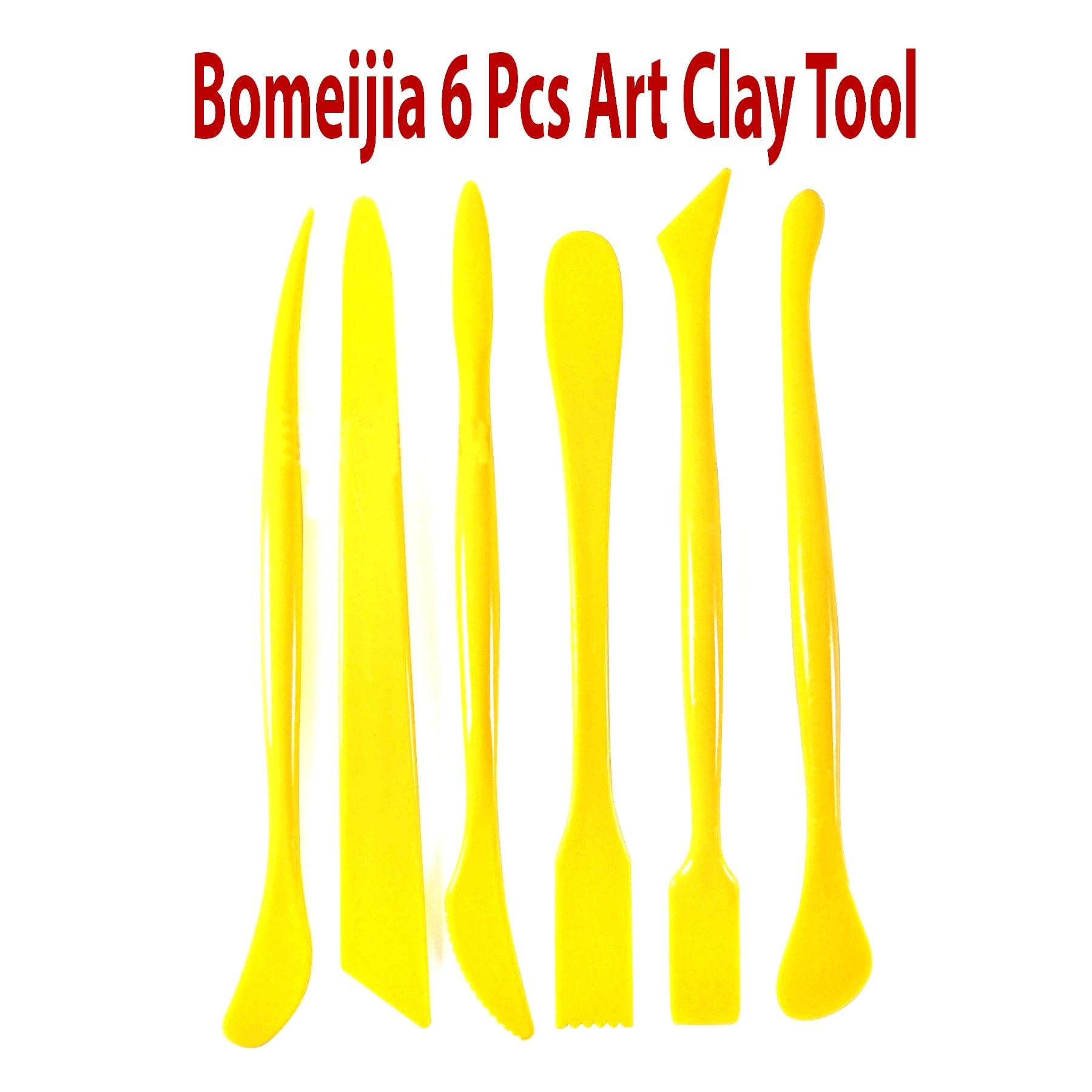 Bomeijia Art Clay Tool Set of 6 In Orange