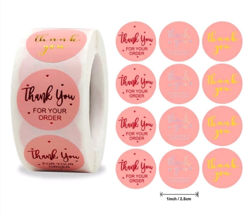 Thank You Stickers - cdta05