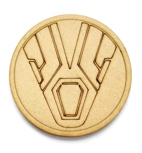 Brand Zero Pre Marked MDF Base - Design 3093 - Select Your Preference Of Size & Thickness