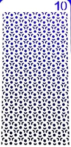 Imported Stencils- 4"*8"- Design 10