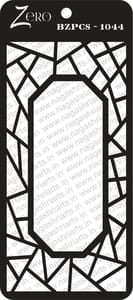 Brand Zero Pratibimb Craft Stencil - Code: BZPCS-1044 - Select Your Preferred Size