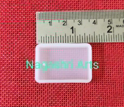 Brand Zero Silicon Mould - Rectangle Pendent