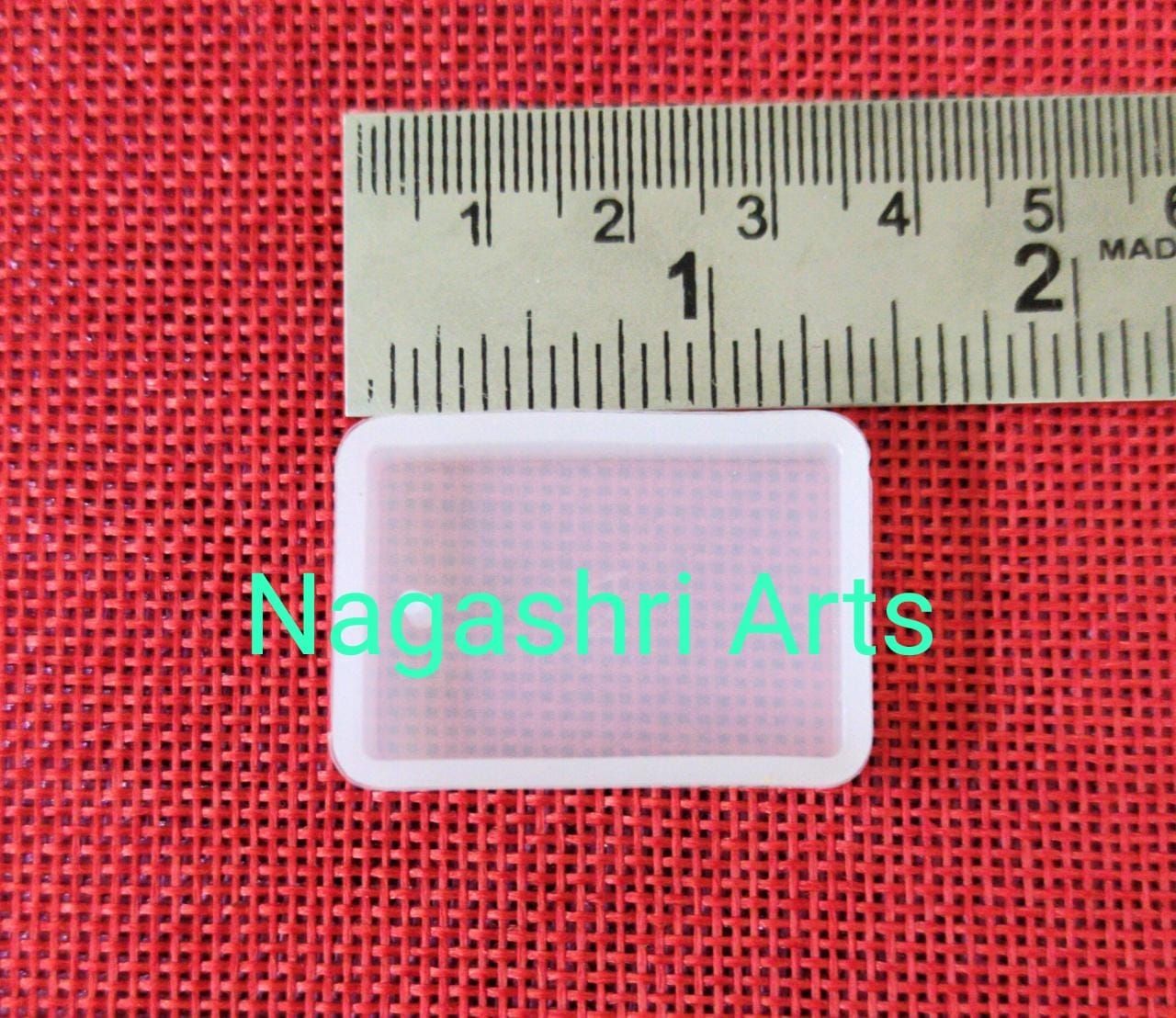 Brand Zero Silicon Mould - Rectangle Pendent