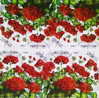 Decoupage Napkin / Tissue papers - 33cm by 33cm - GT1057