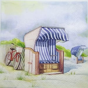 Decoupage Napkin / Tissue papers - Beach