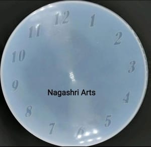 Brand Zero Silicon Mould -  Roman Dial Clock 10"