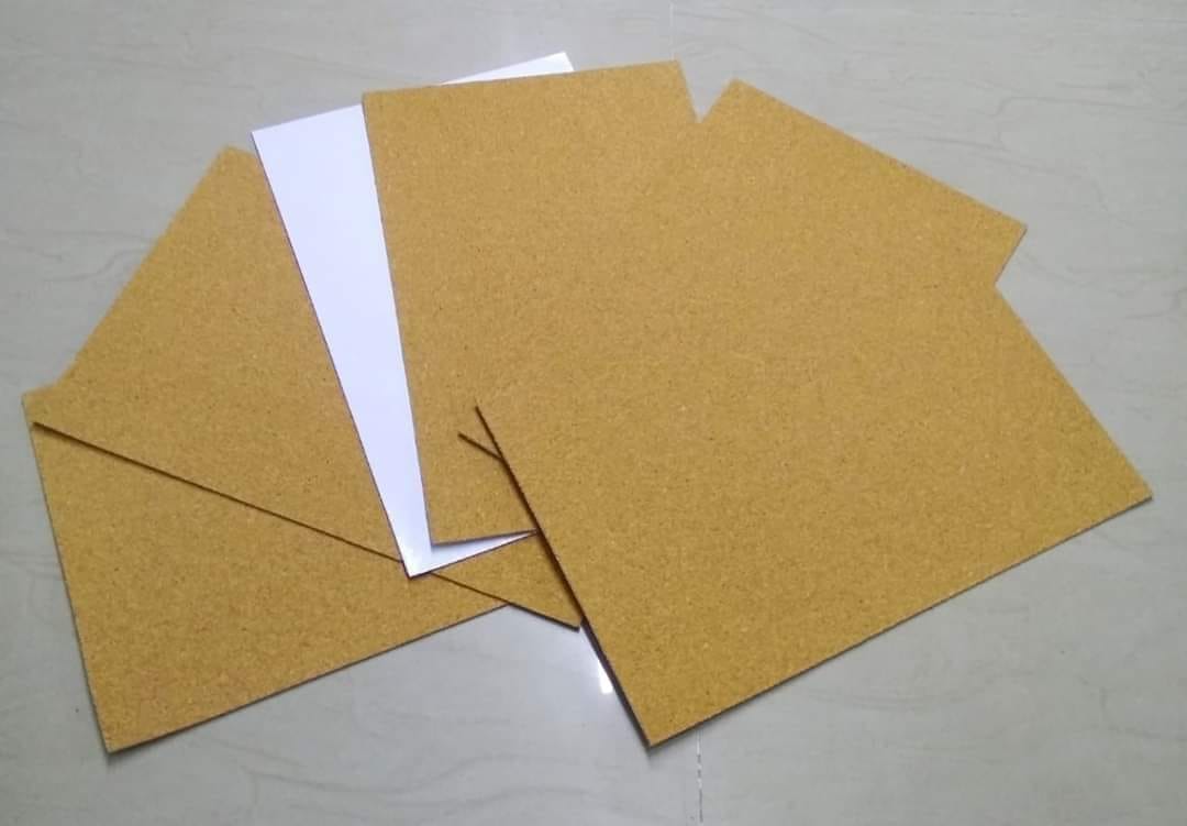Brand Zero Cork Sheets A4 Size - Pack of 6 pcs