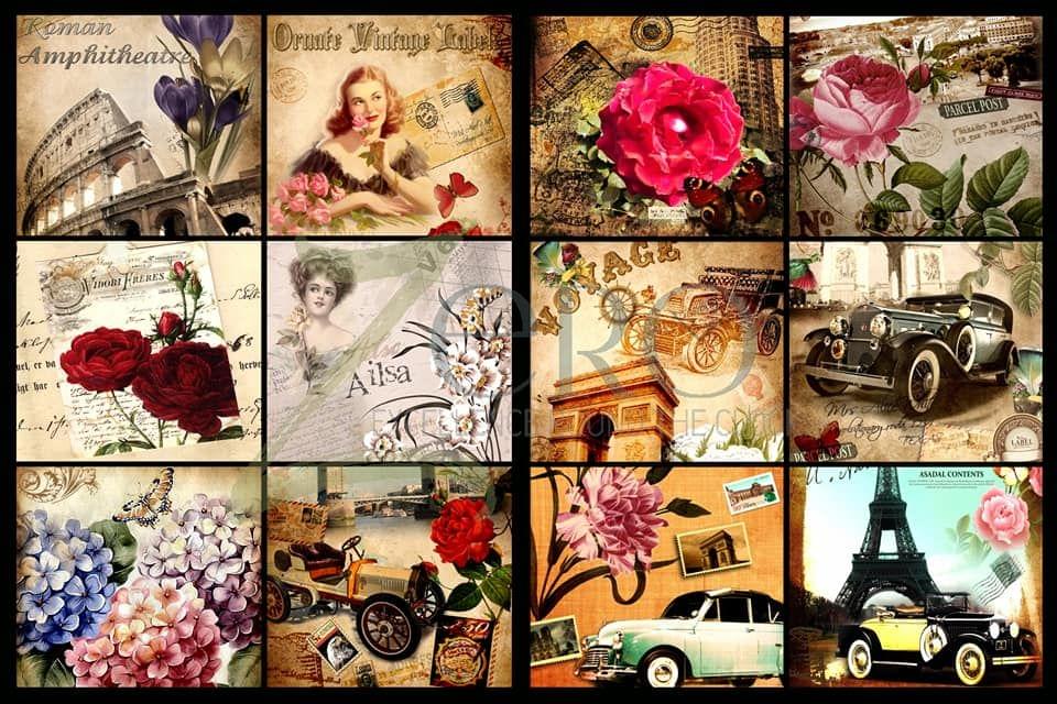 Brand Zero Luxury Speciality Decoupage Paper Golden Era 1.7