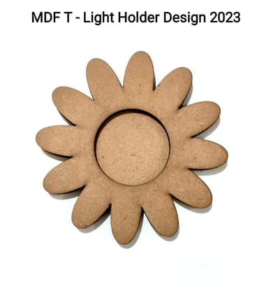 Brand Zero MDF Tea Light Holder Double Layer - Design BZMDFTEALHDDL2023 Brand Zero MDF Tea Light Holder Double Layer - Design BZMDFTEALHDDL2023
