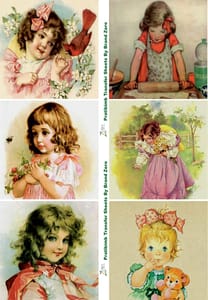Brand Zero Pratibimb Transfer Sheets - Cuties
