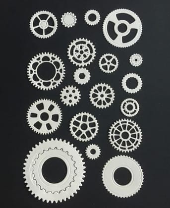 Dozen White Modelling Clay 250g