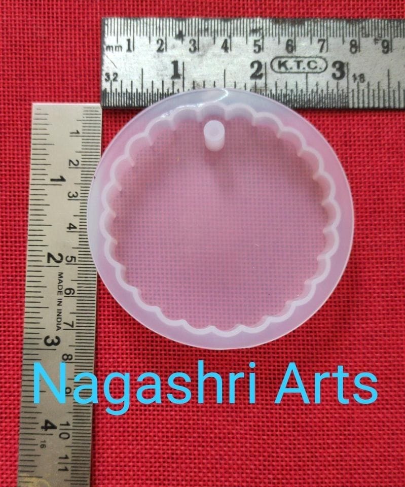 Brand Zero Silicon Mould - Pendant Jewellery Mould / , Diffuser & Ornament Design 10